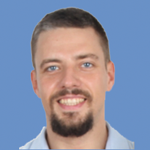 A headshot photo of Yevgeny Leontyev